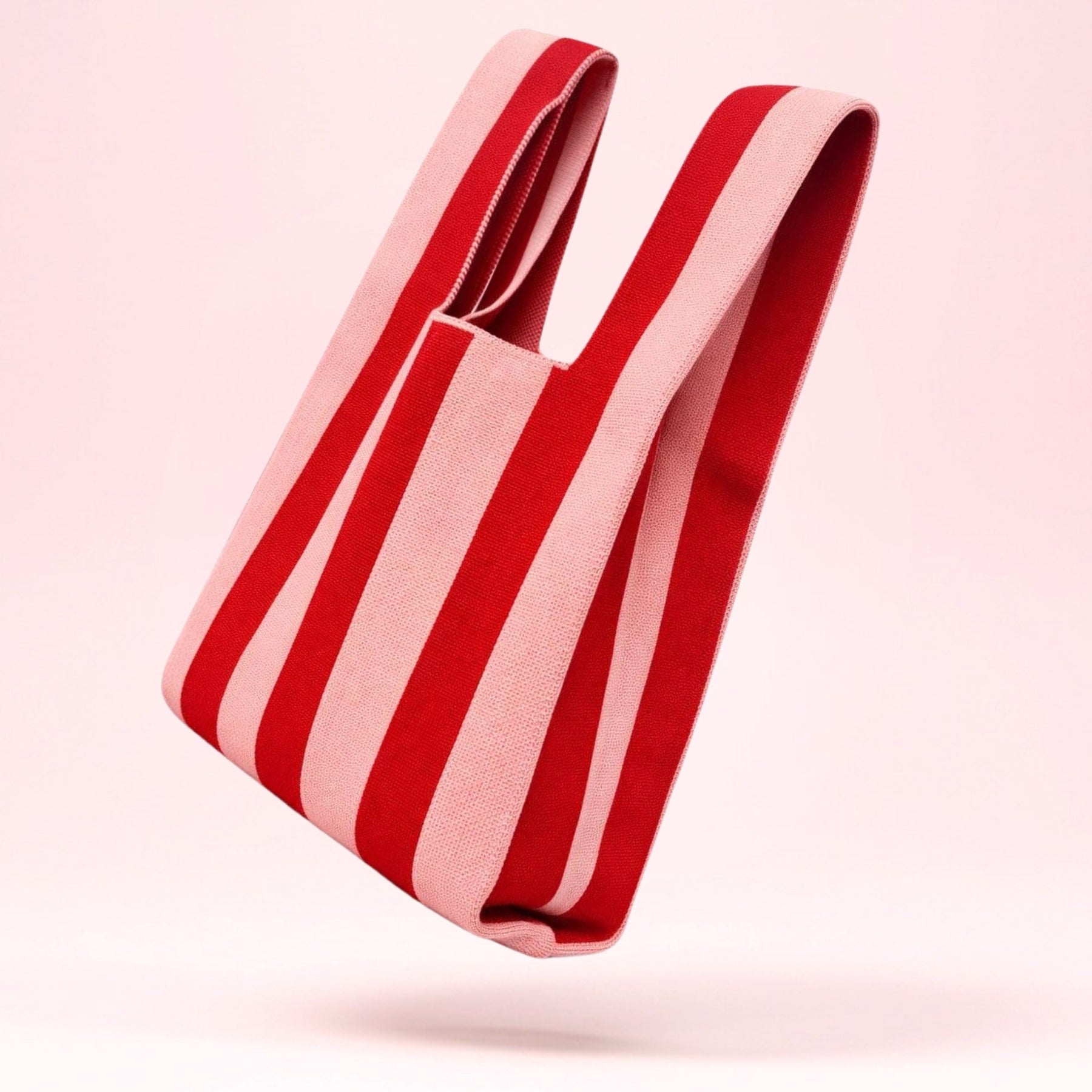 Stripete Sommer Totebag – Fargerik strikket veske