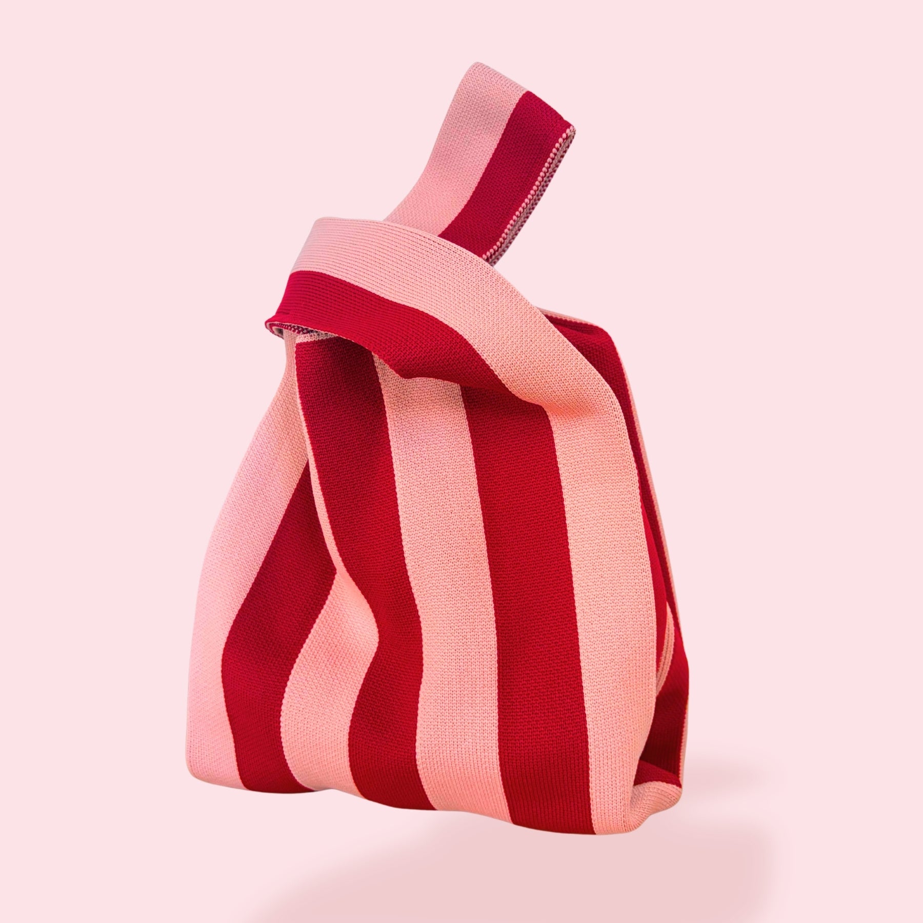 Stripete Sommer Totebag – Fargerik strikket veske