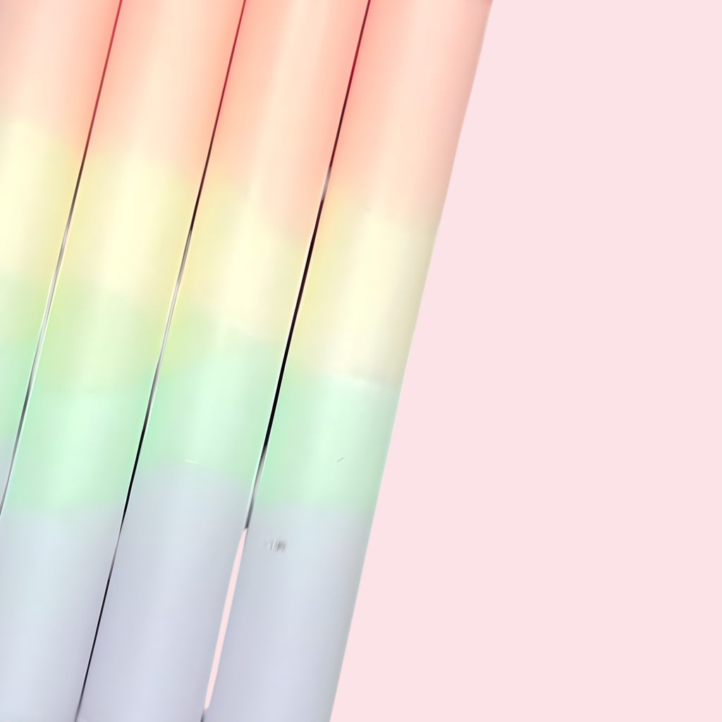 Håndlaget lys – Pastel (2stk)